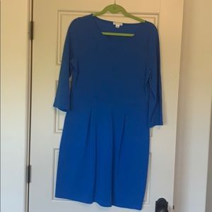 Vibrant Blue Pointe Knit dress